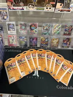 LOT OF 10 Disney Lorcana Wilds Unknown Sleeved Booster Pack SEALED NEW - Image 2