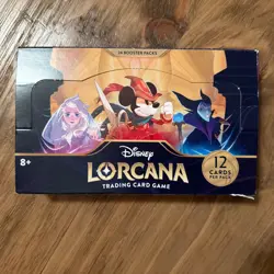 Disney Lorcana: The First Chapter Booster FIRST PRINT RUN Sealed - Image 1
