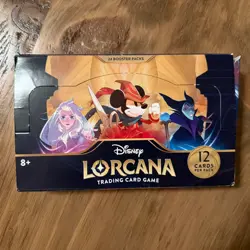Disney Lorcana: The First Chapter Booster FIRST PRINT RUN Sealed - Image 3