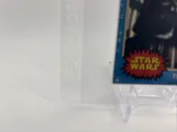 Topps 1977 Star Wars Series 1 #7 The Villainous Darth Vader Rookie Card - Image 5