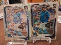 2026 Donruss Carter Jensen 2 Card Lot- Optic & Liberty- Go Royals!!! - Image 1