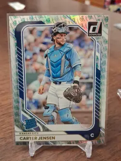 2026 Donruss Carter Jensen 2 Card Lot- Optic & Liberty- Go Royals!!! - Image 2