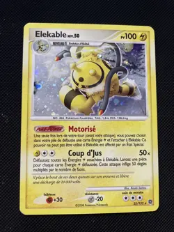ELEKABLE HOLO - POKEMON 25/132 D&P MERVEILLES SECRETES TRES BON ETAT FR - Image 1