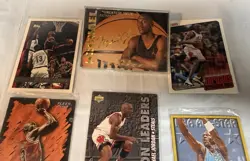 (8) Different MICHAEL JORDAN Basketball Card Lot Chicago Bulls - Image 2