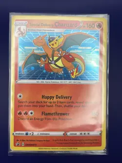 SEALED Special Delivery Charizard SWSH075 Sword & Shield Promo Pokemon TCG - NM - Image 1