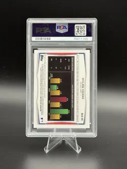 Dylan Cease 2014 1st Bowman Chrome Draft Pick On Card Auto PSA 9 Mint Padres - Image 4