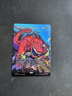 Ravenous Tyrannosaurus (Borderless) Marvel Universe Eternal-Legal Foil - Image 1