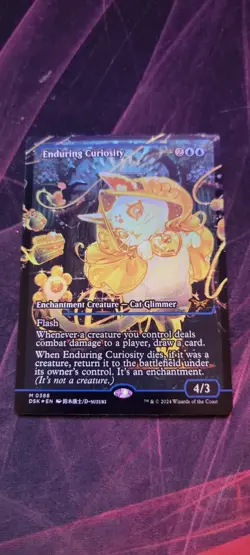 Enduring Curiosity [DSK - 388] - NM [Foil] MTG - Image 1