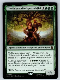 The Unbeatable Squirrel Girl 193 Marvel Super Heroes Magic: The Gathering NM - Image 1