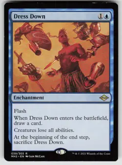 Dress Down 39 Rare Modern Horizons 2 Magic: The Gathering Near Mint - Image 1