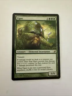#240 LP Vigor, rare, Lorwyn series MTG card, pre-owned - Image 1