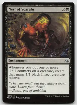 Nest of Scarabs Amonkhet 101 U NM MTG - Image 1