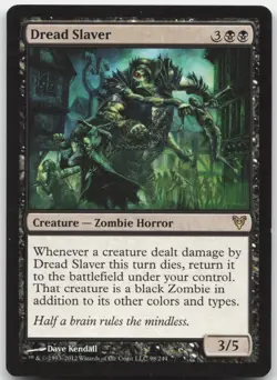 Dread Slaver - Avacyn Restored - Rare - Magic: The Gathering - Image 1
