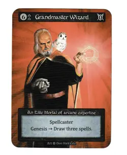 Grandmaster Wizard - Elite - Non Foil - Sorcery - Contested Realm - Alpha - N/M - Image 1