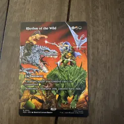 Wizards of the Coast MTG Rhythm of the Wild M 0012 Rare Full Art EN - Image 1