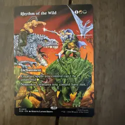 Wizards of the Coast MTG Rhythm of the Wild M 0012 Rare Full Art EN - Image 2