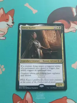 MTG Magic the Gathering - Teysa Karlov - Ravnica Allegiance - Image 1