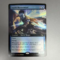 Wizards of the Coast Faerie Mastermind Extended Art Foil EN 2023 352 Rare - Image 1