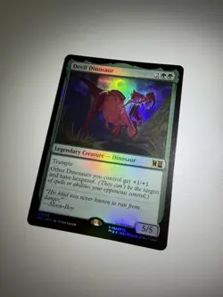 Magic: The Gathering Marvel Devil Dinosaur R 719 FOIL Near Mint English MTG - Image 1