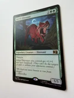 Magic: The Gathering Marvel Devil Dinosaur R 719 FOIL Near Mint English MTG - Image 4