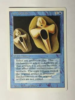Copy Artifact - Revised, NM, never been played with. - Image 1