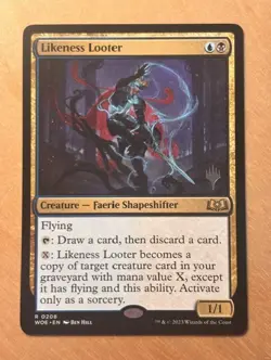 Magic the Gathering MTG Likeness Looter Wilds of Eldraine Promos NM - Image 1