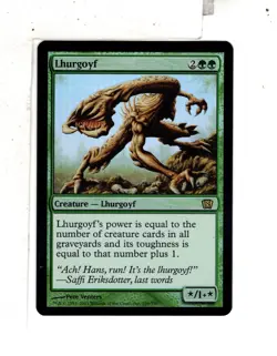 MTG SkeenAB Lhurgoyf FOIL from 8th Edition. NM. - Image 1