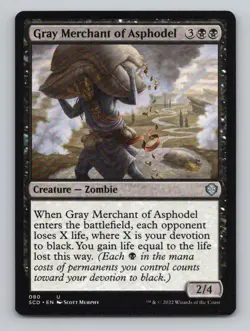 Gray Merchant of Asphodel U Starter Commander Decks 80 NM - Image 1