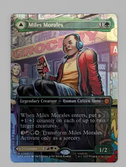 MTG - Miles Morales - SPM - M - Borderless Foil - 200 - Image 1