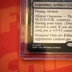 MTG Marvel Super Heroes M.O.D.O.K. 0106 Mythic 2/2 - NM & SHIPS FREE! - Image 2