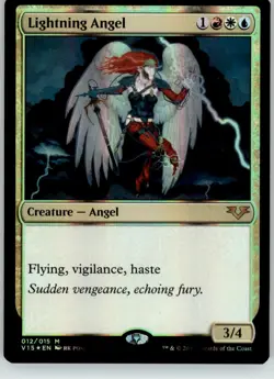 Lightning Angel - From the Vault: Angels - 12 - Foil NM Magic: The Gathering - Image 1