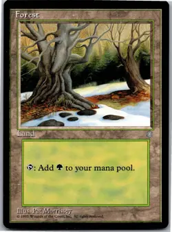 Forest () - L - Regular MTG: Ice Age 1995 [LP] - Image 1