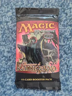 MAGIC THE GATHERING MTG 1x CHAMPIONS OF KAMIGAWA BOOSTER PACK NEW SEALED - Image 1