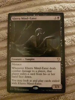 1x MTG Magic The Gathering TCG Kheru Mind-Eater Rare - Commander - Image 1