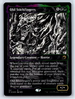 Old Stickfingers (Showcase) R Innistrad: Midnight Hunt 321 LP - Image 1