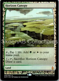 MTG SkeenAB Horizon Canopy FOIL Zendikar Expeditions NM - Image 1