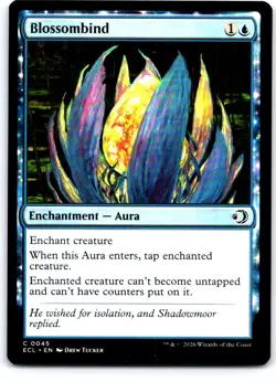 Blossombind 45 Common Lorwyn Eclipsed Magic: The Gathering Near Mint - Image 1