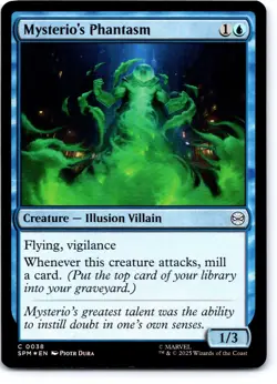 Mysterio's Phantasm 38 Common Marvel's Spider-Man Magic: The Gathering Foil NM - Image 1