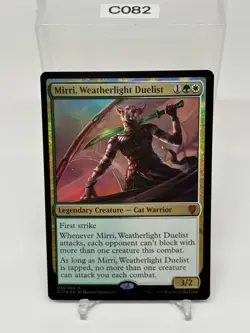MTG - Mirri Weatherlight Duelist - Commander 2017 - 43/309 - Foil - Image 1