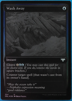Wash Away (Silver Screen) FOIL Innistrad: Double Feature - Crimson Vow (507402) - Image 1
