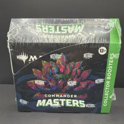 Commander Masters Collector Booster Box MTG English NEW Factory Sealed Magic - Image 1