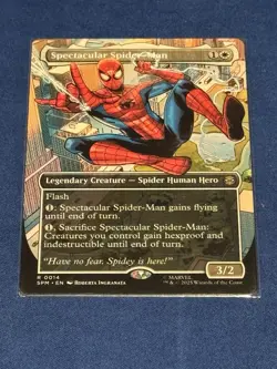 Spectacular Spider-Man - Borderless - Spider-Man - SPM - #014 - NM - Image 1