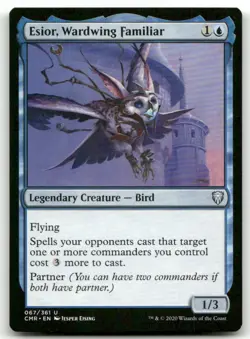 Esior, Wardwing Familiar #67 (NM) Commander Legends CMR Magic MTG - Image 1