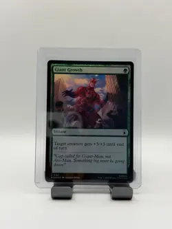 MTG, Giant Growth FOIL $3 ORDER MIN 167 Marvel Super Heroes - Image 1