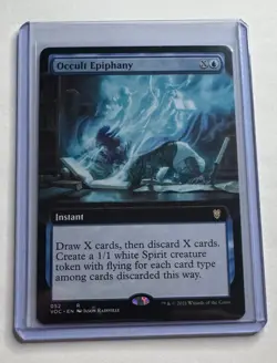 OCCULT EPIPHANY (EXTENDED ART) 52 COMMANDER: INNISTRAD: CRIMSON VOW MTG NM/M - Image 1