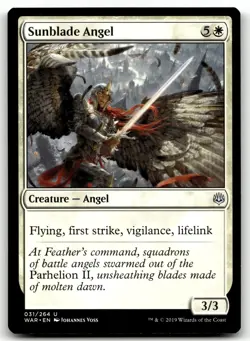 Sunblade Angel 31 Magic The Gathering- War of the Spark - Image 1