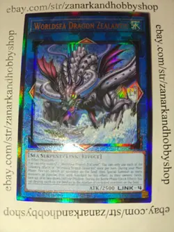 Yugioh - Worldsea Dragon Zealantis (PUR) - Prismatic Ultimate Rare - RA04-EN082 - Image 1