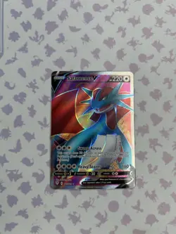 Salamence V (Full Art) 185/189 Swsh03: Darkness Ablaze Holo - Image 1