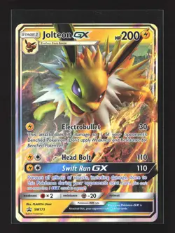 Pokemon SM Promos #SM173 Promo,Holo Jolteon GX - Image 1