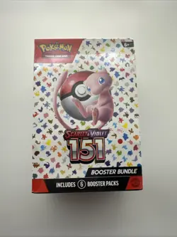 Pokemon TCG Scarlet and Violet 151 Booster Bundle Set - 290-85321 Dent On Side 820650853210 - Image 1